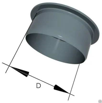 Фото №0 Заглушка для труб D=110 мм