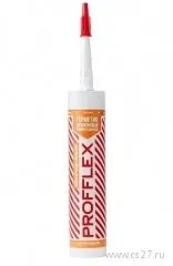 фото Герметик PROFFLEX силиконовый универсальный белый
