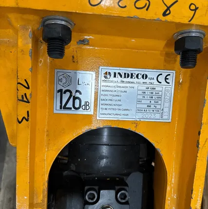 Фото №2 Гидромолот Indeco HP 1200 FS — в наличии, отличная цена!