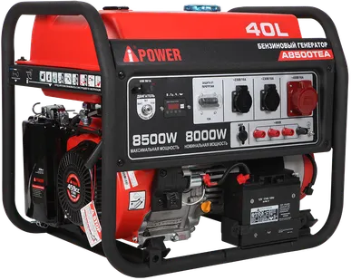 фото Портативный бензиновый генератор A-iPower A8500TEA