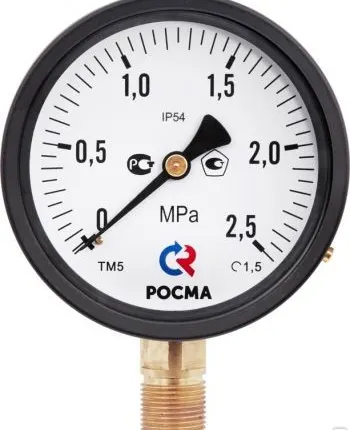 Фото №0 Манометр ТМ-610Р.00 IP54 (0.. 6 кгс/см2, М20*1,5, 1,5, )