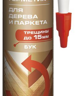 фото Герметик акриловый для дерева и паркета, бук Tytan Professional (310 мл)