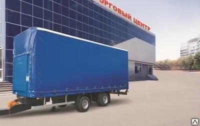 Фото №0 Прицеп с центрально расположенными осями СЗАП-83062