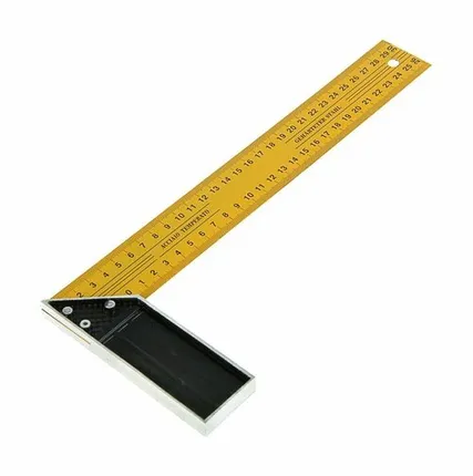 Фото №0 Угольник столярный металл 300мм