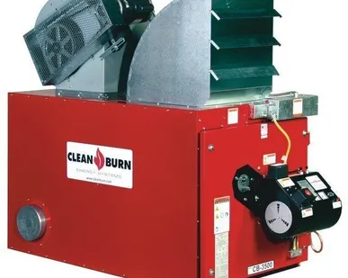 фото Воздухонагреватель на отработанном масле 102 кВт, Clean Burn CB-3500