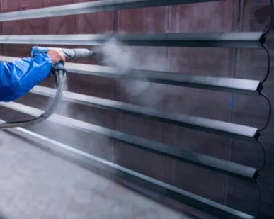 фото Покраска профильных труб