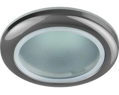 фото Светильник WR1 CH MR16 12В 50Вт IP44 хром ЭРА C0043845