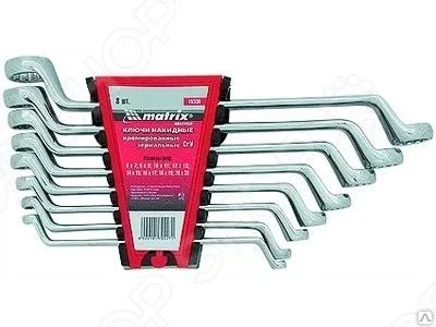 Фото №0 Набор ключей накидных MATRIX Master Elliptical