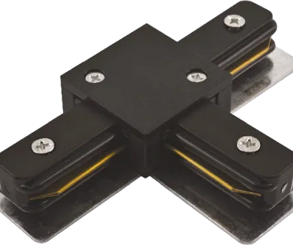 Фото №0 JazzWay Коннектор T-образный черный PTR CT-BL Jazzway