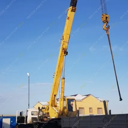 Фото №0 Аренда автокрана (автомобильного крана) Машека КС-55727-7-12, Екатеринбург