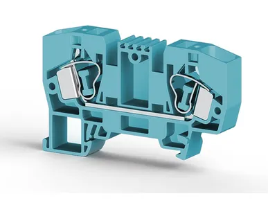 фото Klemsan Клеммник пружинный 10мм.кв. (синий); YBK10