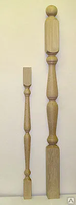 Фото №0 Балясены и столбы из дерева