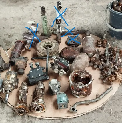 Фото №2 Запчасти двигателей Д6, Д12 и др.