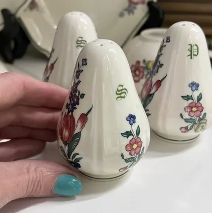 Фото №0 Солонка Alt Strassburg ВиллеройБох 9 см фарфор Германия