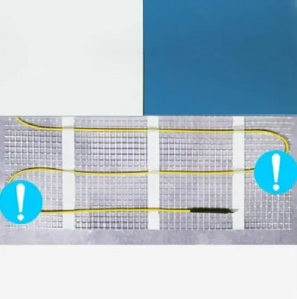 Фото №0 Нагревательный мат, Energy, Mat 165 Вт/м2 1000 Вт, 6.15 м2, 1230х50 см, длина кабеля 12.3 м