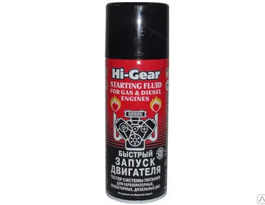 фото Быстрый запуск двигателя HI-Gear 286 гр.