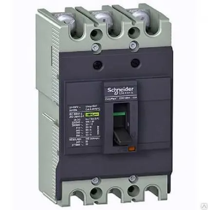 Фото №0 Выключатель автоматический 3п 125А 18кА EZC250F Schneider Electric