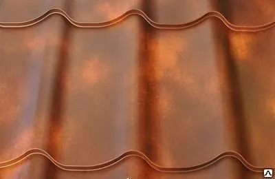 Фото №0 Металлочерепица Монтеррей Cloudy