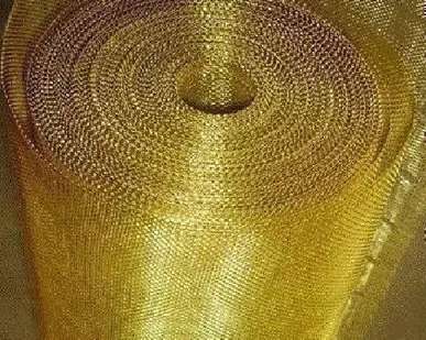 фото Сетка латунная ГОСТ 6613-86 полутомпаковая ячейка 2,5мм d=0,5мм