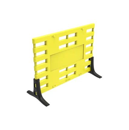 Фото №0 Ограждение барьерное «ARGO» (с опорами) желтый