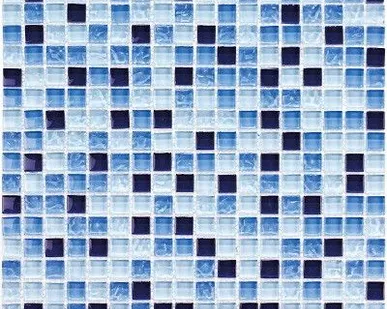 фото Мозаика BONAPARTE Blue Drops 300х300 стеклянная