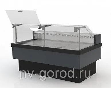 фото Универсальная витрина Enteco Немига Cube ПСП 180 ВСн (подъемные стекла) Инт
