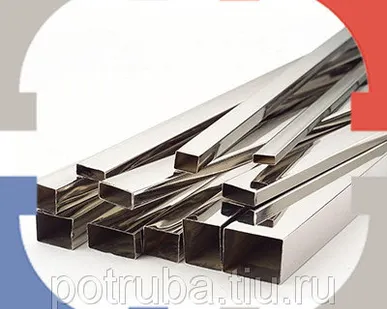 фото Нержавеющая профильная труба 50х50х3 AISI 304 DIN 2395 квадратная