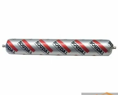 фото Клей-герметик быстроотверждающийся полиуретановый Соудал Соудафлекс 40 ФС серый 600 мл