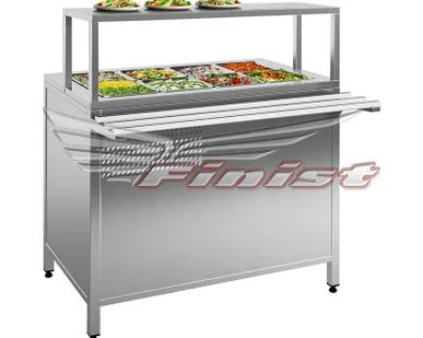 фото Прилавок для холодных закусок (ванна) ПХЗв1500