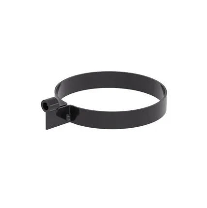 Фото №0 Хомут трубы ПВХ Grand Line графит (RAL 7024)