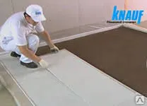 Фото №0 Сухая стяжка КНАУФ элемент пола 1200х600х20мм