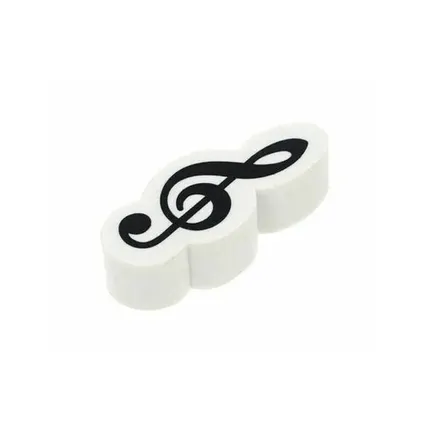 Фото №0 Ластик MUZZMANIA Clef Black White - MUZZMANIA
