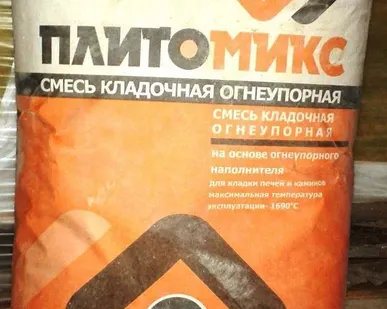 фото Смесь огнеупорная, кладочная Плитомикс 23 кг