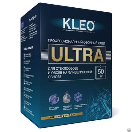 Фото №0 Клей обойный KLEO ULTRA стеклообои 500 г