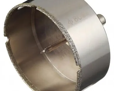 фото Коронка алмазная 80 мм по керамике и кафелю с центрирующим сверлом 400080 TRIO-DIAMOND