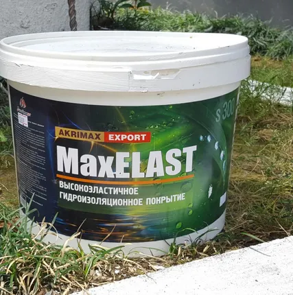 Фото №0 Гидроизоляция MaxElast 7 кг высокоэластичная