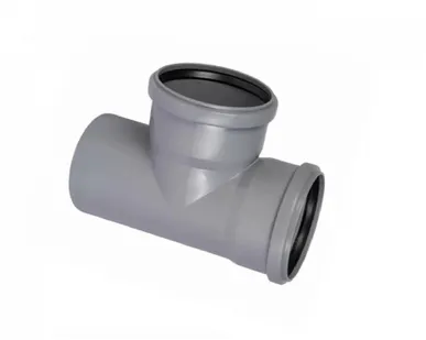 фото Тройник 110/110 (87.5°) для внутренней канализации HTEA Ostendorf
