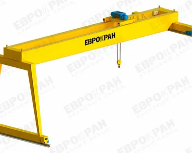 фото Полукозловой кран двухбалочный (под заказ)