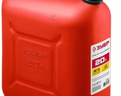 фото ЗУБР 20 л, Пластиковая канистра, МАСТЕР (38366-20)