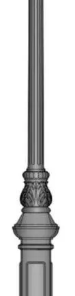Фото №0 Опора фонаря серии «Санкт-Петербург» с чугунной столбешницей