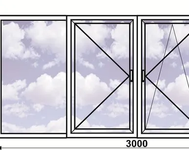 фото Балкон пластиковый " Г "