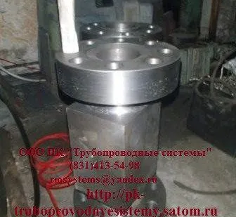 фото Тройник-вставка с фланцами Ду 150х10 ГОСТ 22805-83 Ру до 100 МПа Ипс. 1,2,3,4