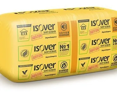 фото Изовер Звукозащита утеплитель в плитах 610х1170х50 (0,714м3-14,27м2)