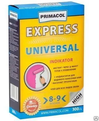 Фото №0 Клей для всех видов обоев PRIMACOL EXPRESS УНИВЕРСАЛ (Uniwersal) 200 гр