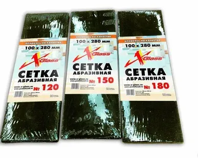 фото Сетка шлифовальная 100*280 мм (зернистость 120) (10шт)