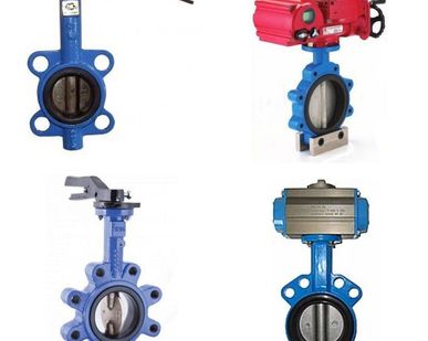 фото Затвор дисковый поворотный Dendor 017W(нж) Ду400 Ру16 межфланцевый чугунный