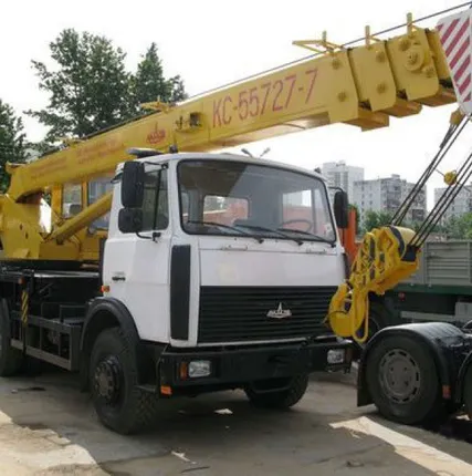 Фото №0 Аренда автокрана Маз с грузоподъемностью 14 тонн