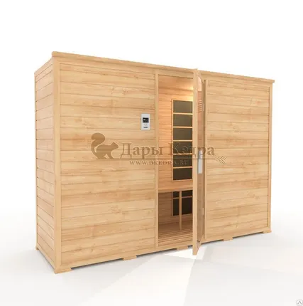Фото №0 ПЯТИМЕСТНАЯ ИК-САУНА С КАРБОНОВЫМИ ИЗЛУЧАТЕЛЯМИ