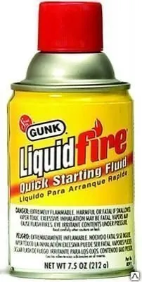 Фото №0 Активатор запуска двигателя Gunk "Жидкий Огонь" (212 г.)