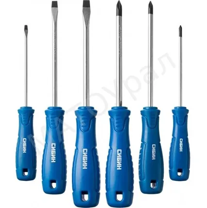Фото №0 Набор отверток (6 шт) СИБИН